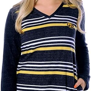 UG Apparel NCAA Women's V-Neck Tunic Fleece
